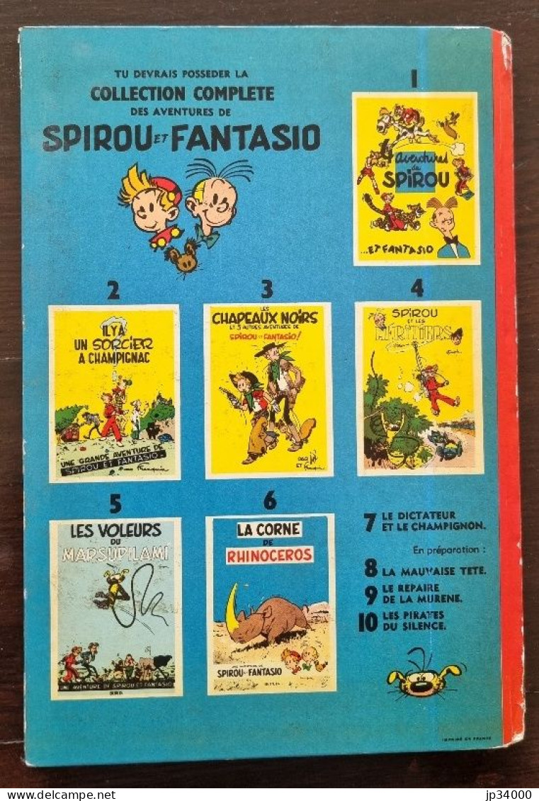 SPIROU Et FANTASIO: Le Dictateur Et Le Champignon (Dupuis EO Française 1956) (1) - Spirou Et Fantasio