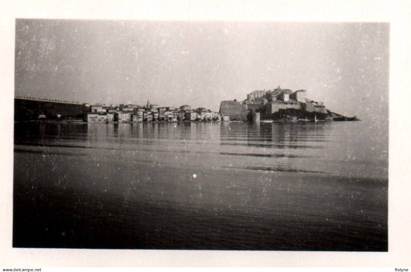 Calvi - Photo Ancienne - Haute Corse 2B - Vue Sur Le Village - 5x7 Cm - Calvi