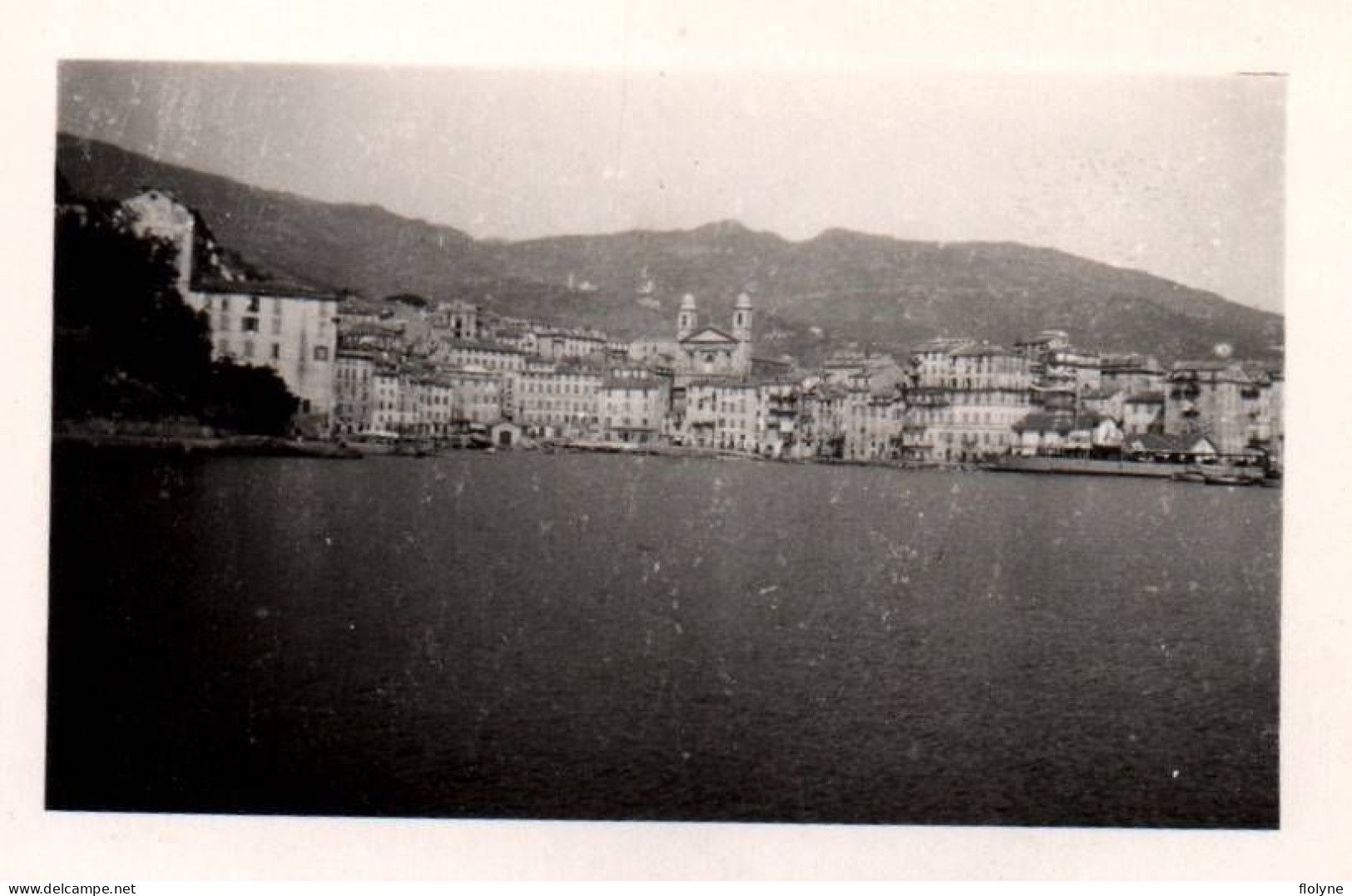 Bastia - Photo Ancienne - Haute Corse 2B - Vue Sur Le Village - 5x7 Cm - Bastia