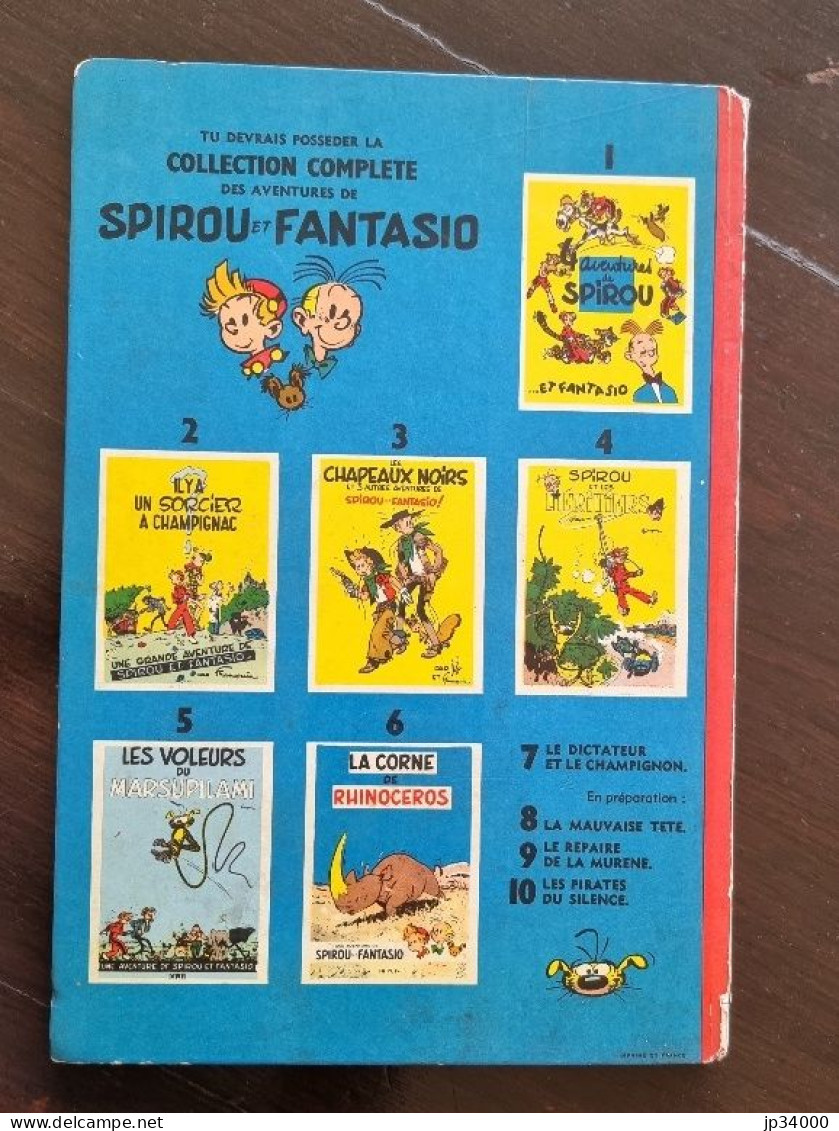 SPIROU Et FANTASIO: Le Dictateur Et Le Champignon (Dupuis EO Française 1956) (2) - Spirou Et Fantasio