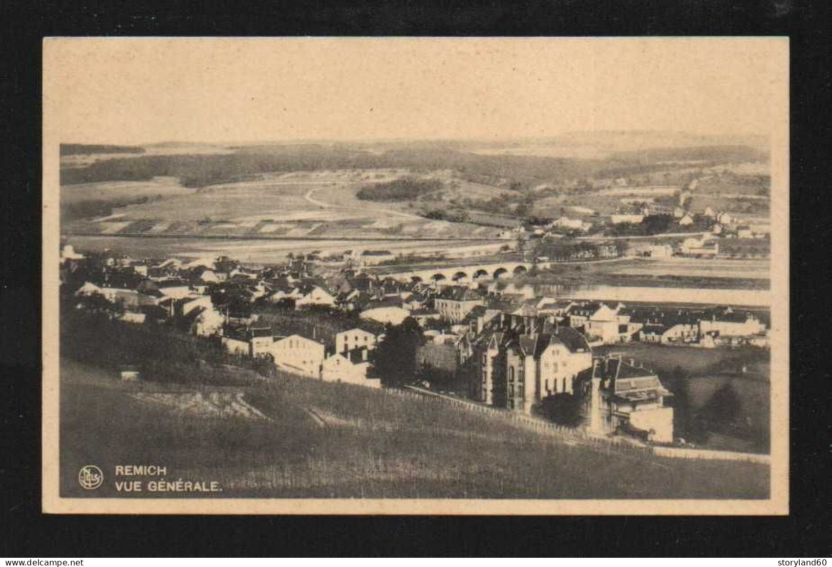 Cpa Remich Vue Générale - Remich