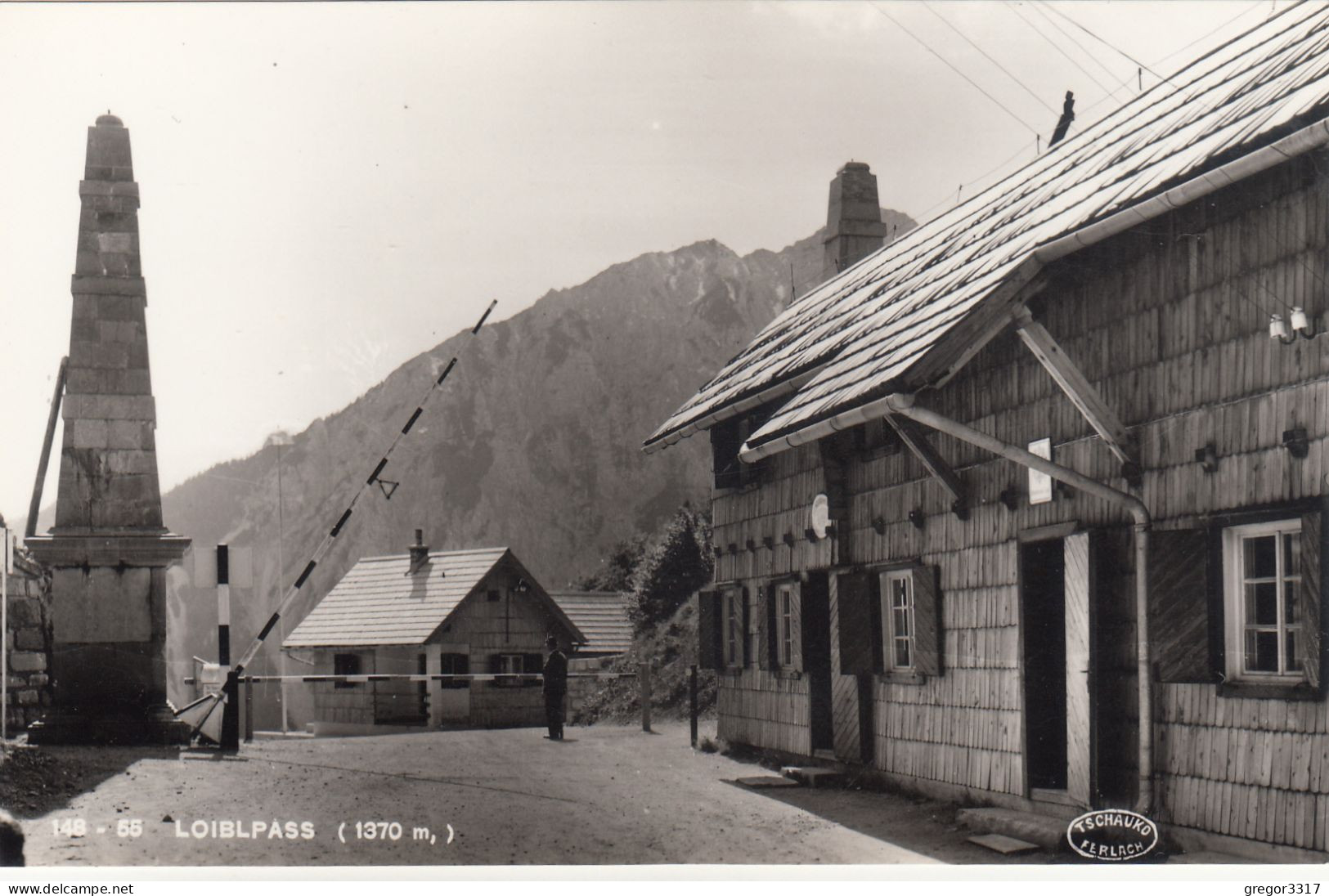 E2189) LOIBL - FERLACH - Kärnten - Loiblpass - Grenzübergang 1370m - Tolle Alte FOTO AK - Ferlach