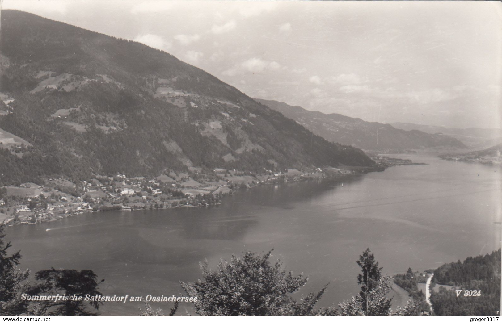 E2190) Sommerfrische SATTENDORF Am OSSIACHERSEE - Tolle Alte FOTO AK 1959 - Ossiachersee-Orte