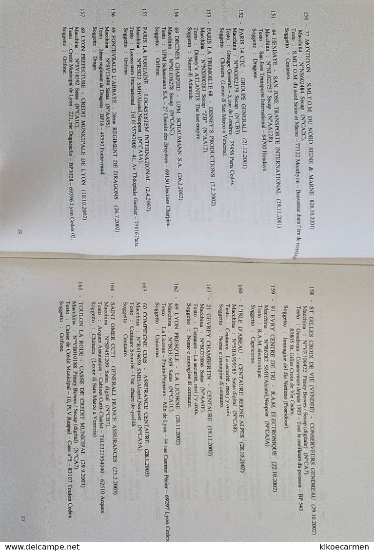 V.5 DE ANTIQUITATE MYTHOLOGY MYTH MYTHS Am METER Ema AFFRANCATURA MECCANICA 110 Pages On 55 B/w Photocopies - Mythology