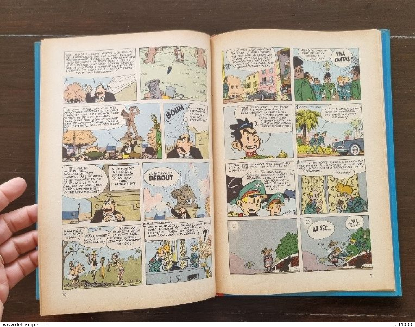 SPIROU et FANTASIO: Le Dictateur et le Champignon (Dupuis EO française 1956) (3)