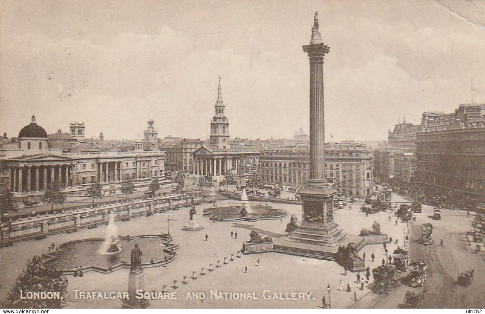 AK London - Trafalgar Square And National Gallery - Ca. 1900 (66736) - Trafalgar Square