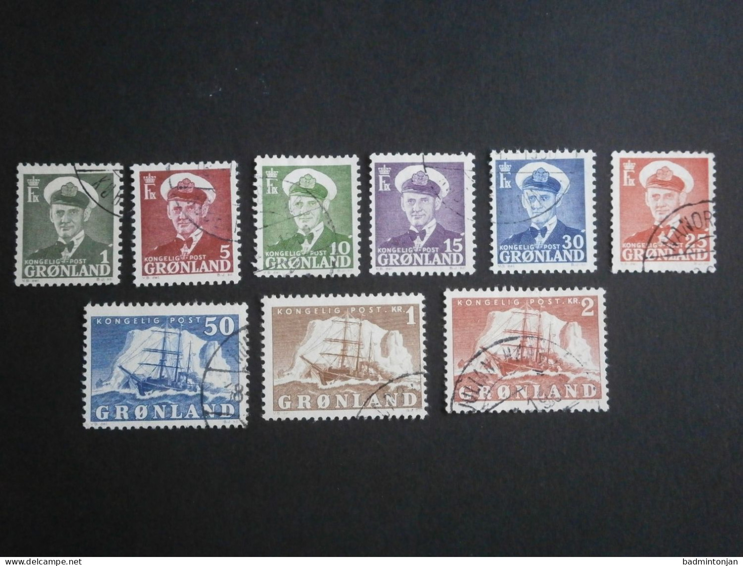 1950 Mi. 28-36 Used / Gestempeld - Used Stamps