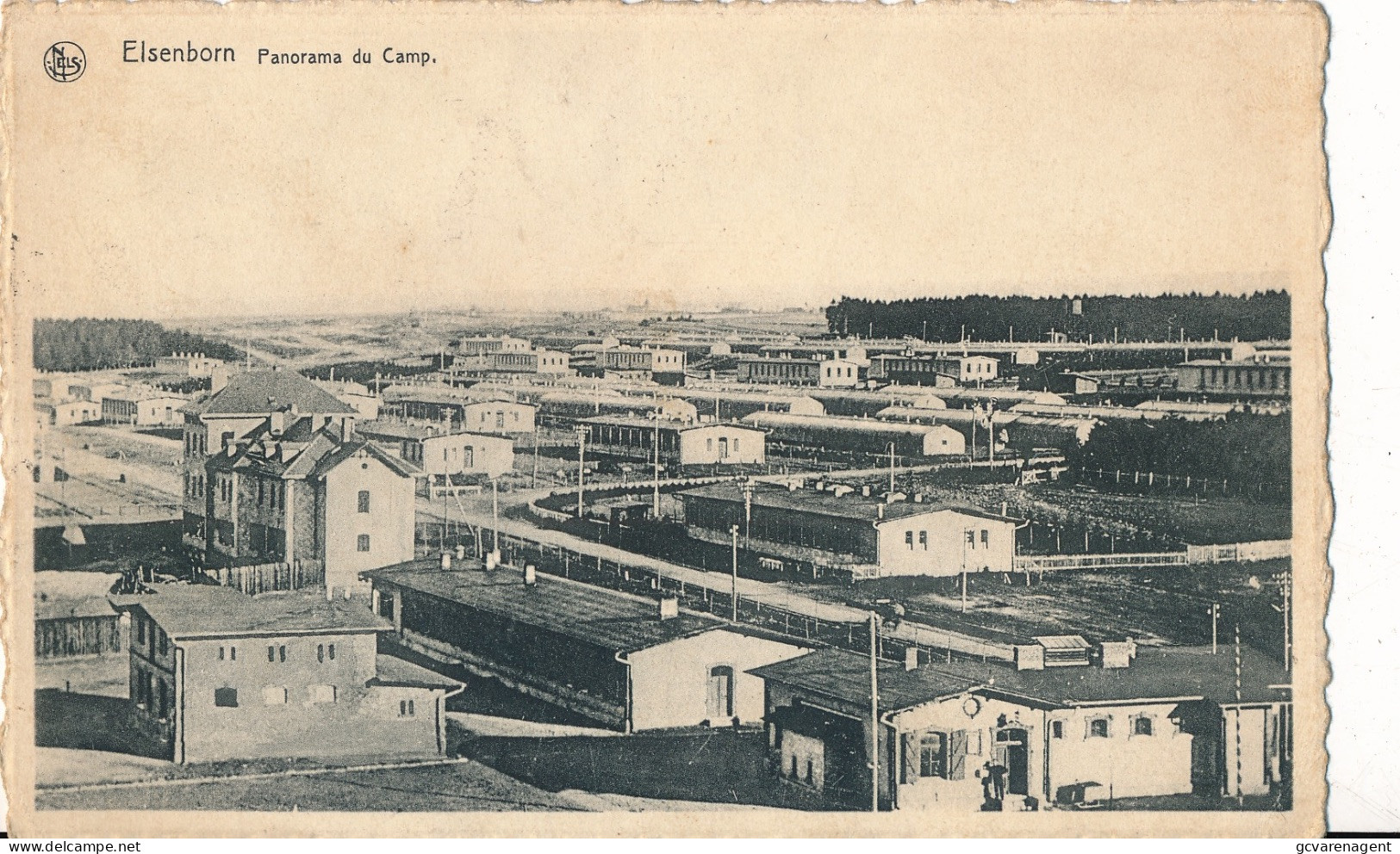 ELSENBORN  PANORAMA DU CAMP    ZIE SCANS - Elsenborn (camp)