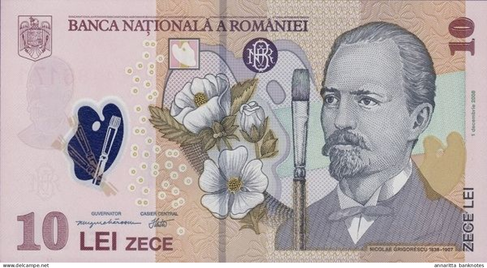 Romania 10 Lei 2008 (2010), UNC (P-119f, B-281c) - Roumanie