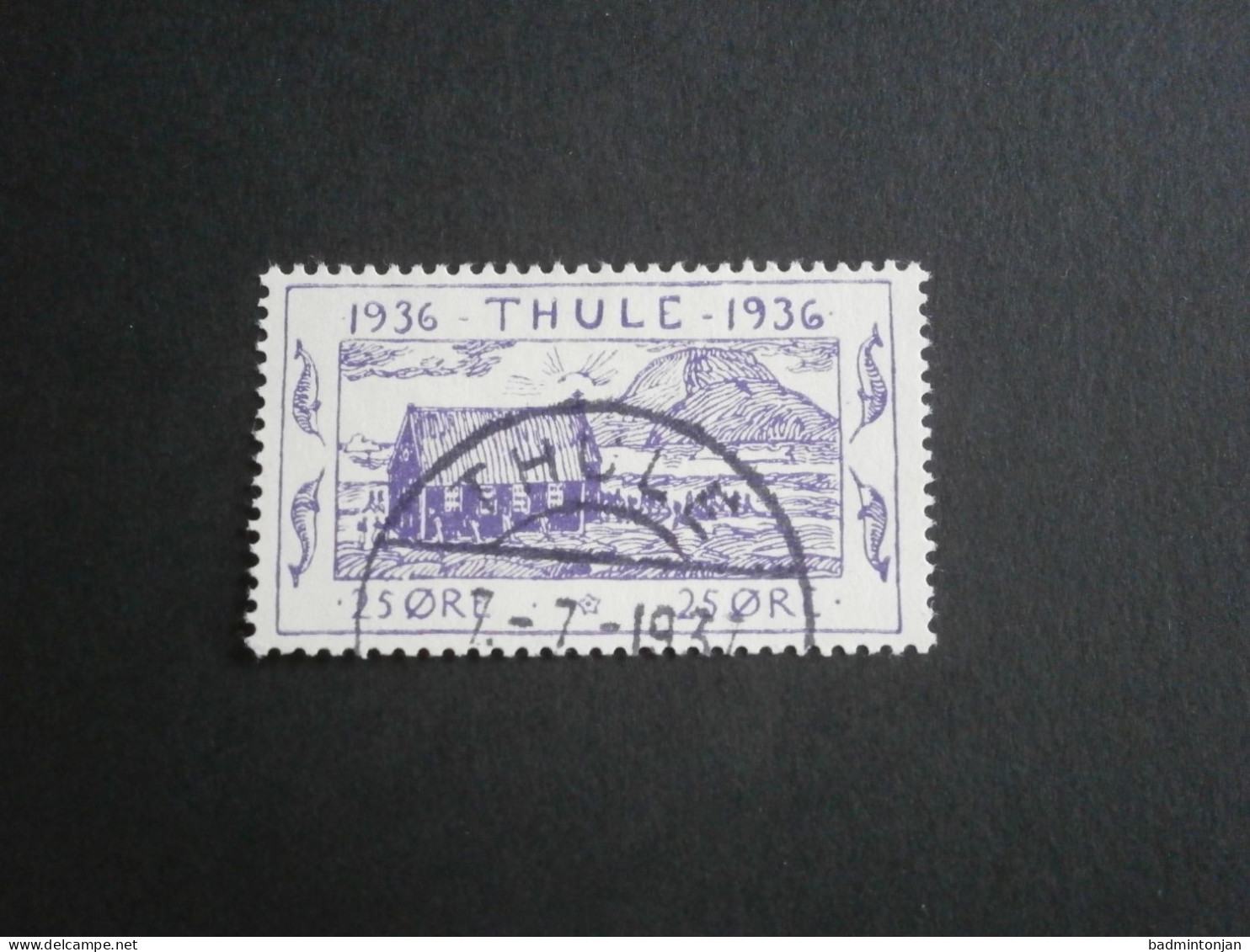 1935 Mi. TH 5 Used / Gestempeld - Thulé