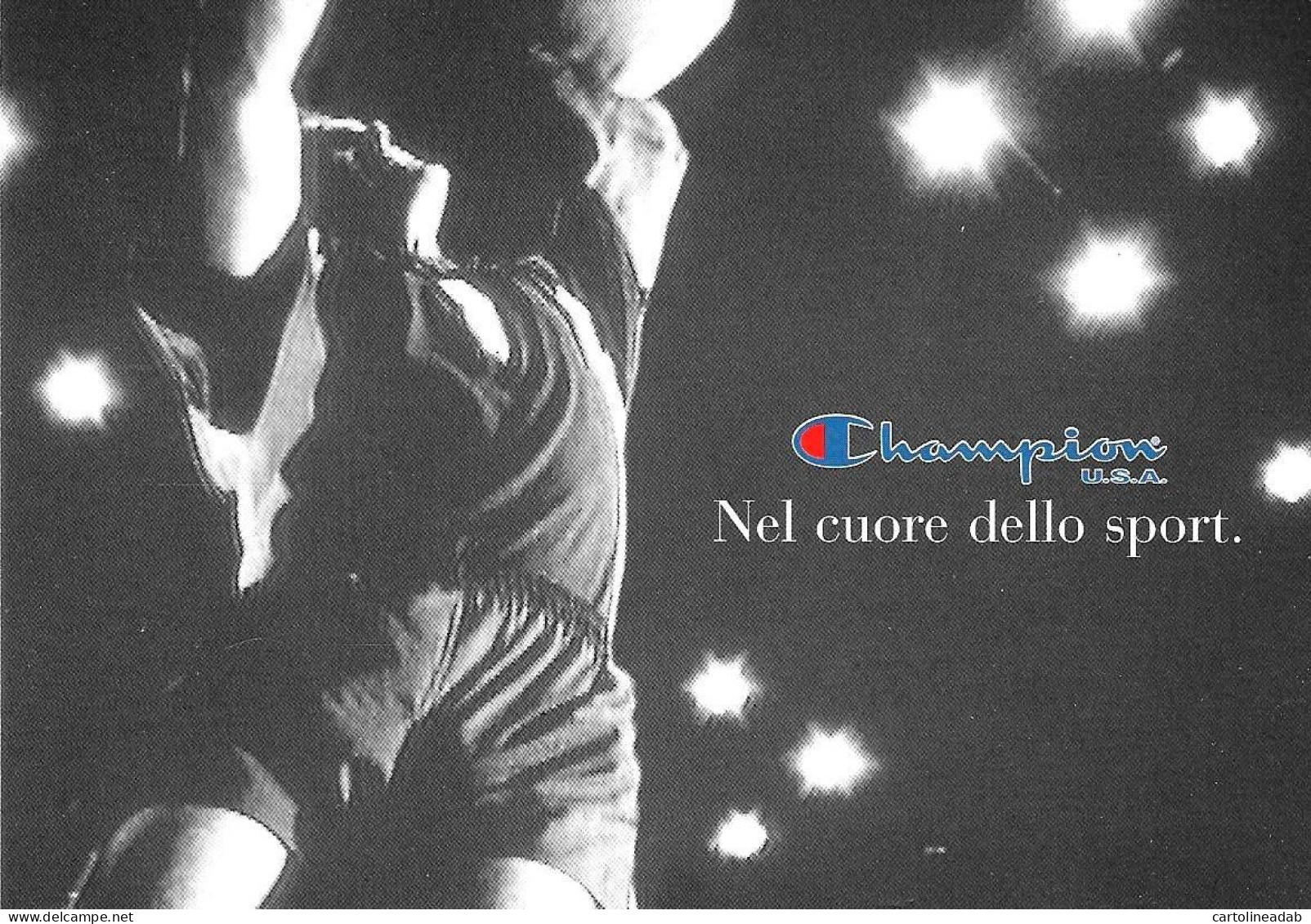 [MD8501] CPM - FILMATO 30" PALLAVOLO REGIA HUGH HUDSON PER CHAMPION USA - PERFETTA - Non Viaggiata - Pallavolo