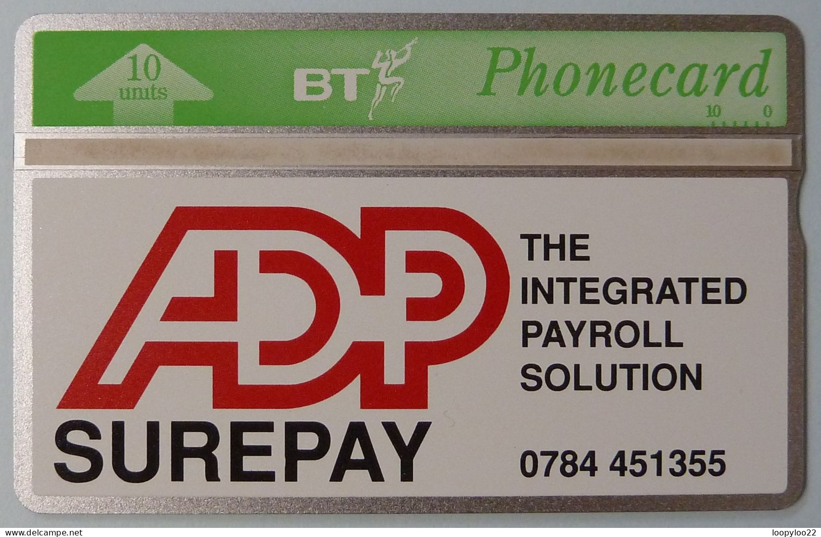 UK - Great Britain - BT & Landis & Gyr - BTP124 -  ADP Surepay - 228B - 5175ex - Mint - BT Emissions Privées