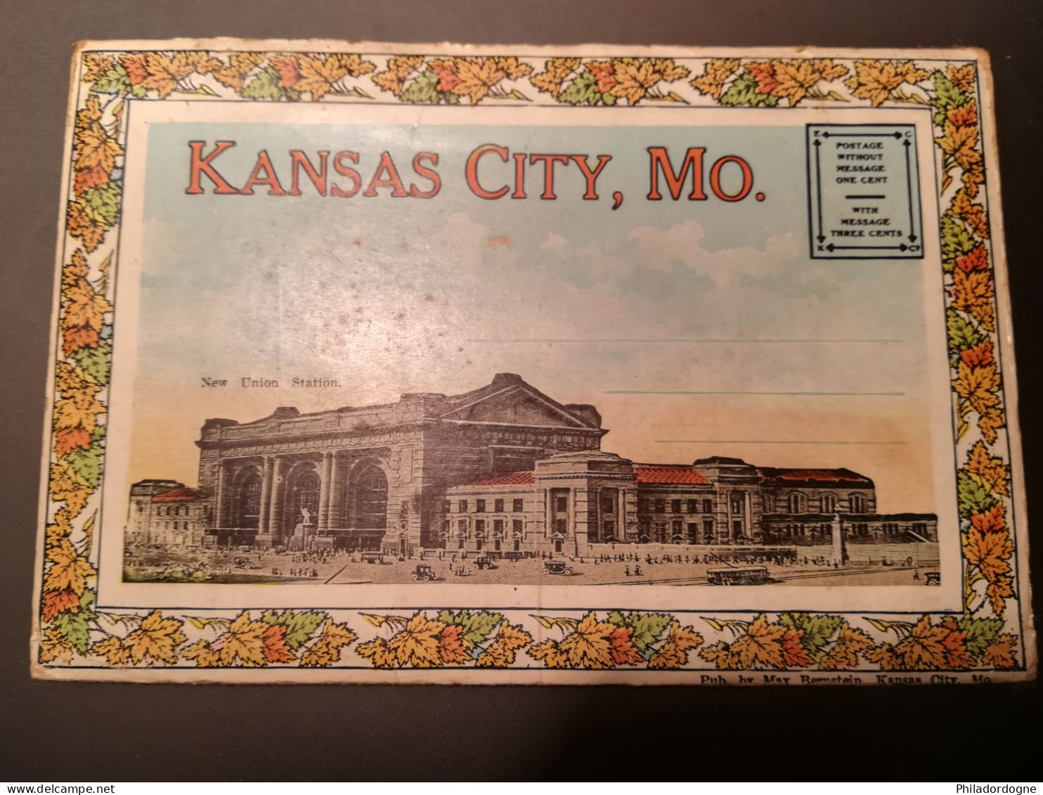 CPA - (Etats Unis) Kansas City, MO. - Carnet De 18 Vues - Kansas City – Missouri