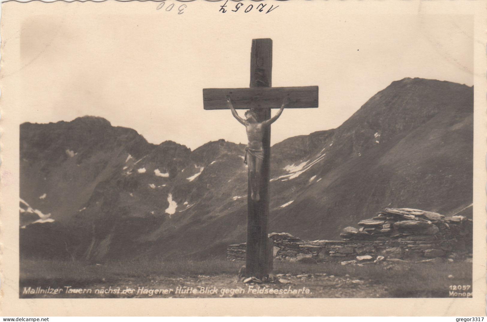 E2201) MALLNITZ In Kärnten - Mallnitzer Tauern Nächste Der Hagener Hütte - Blick Gegen Feldseescharte - Kreuz  - ALT ! - Mallnitz