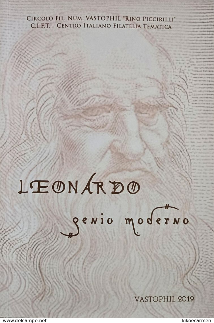 LEONARDO DA VINCI Genio Moderno Vastophil 2019 , 258 COLORED PAGES - Temas