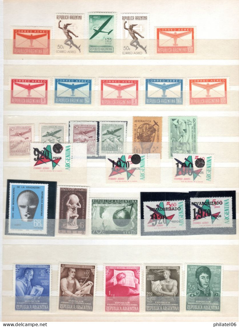 ARGENTINE  POSTE AERIENNE  TIMBRES MNH** - Airmail