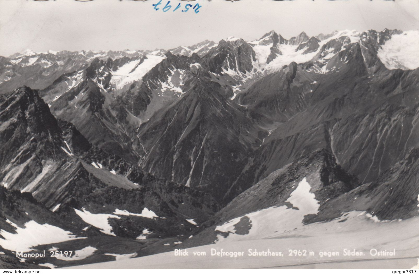 E2213) Defereggental - Blick Von Defregger Schutzhaus 2962m Gegen Süden  - Osttirol - ALT - Defereggental