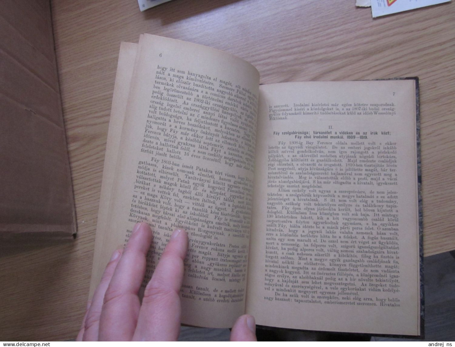 Fay Andras Eletrajza Irta Dr Badics Ferencz Pozsony 1885 Budapest 26 Pages Paull Jozsef Szabadka Signatures - Livres Anciens