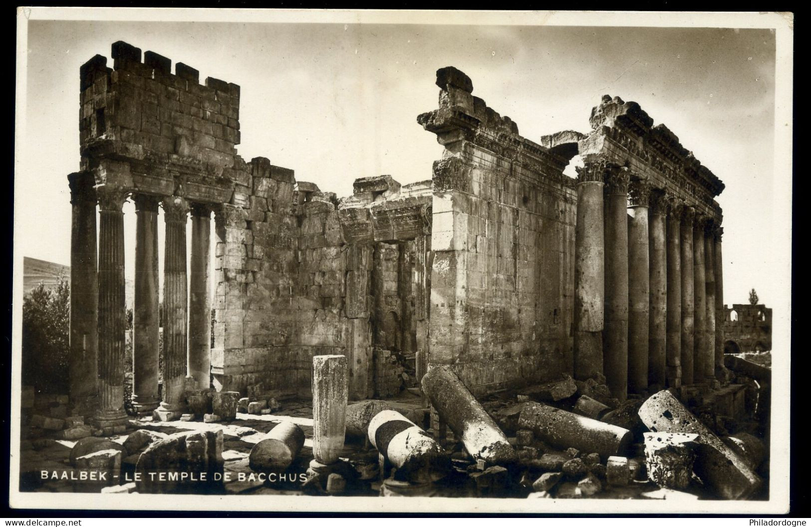 CPA - (Liban) Baalbek - Le Temple De Bacchus - Liban