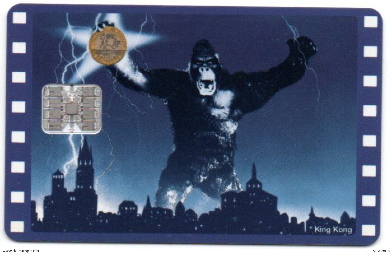 King  Kong Carte STAR PASS Cinéma  Card  (R 877) - Cinécartes
