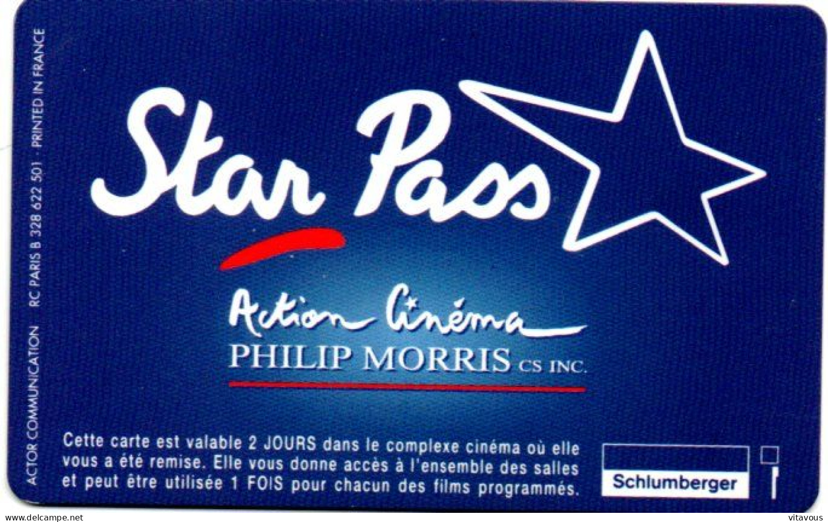 King  Kong Carte STAR PASS Cinéma  Card  (R 877) - Cinécartes