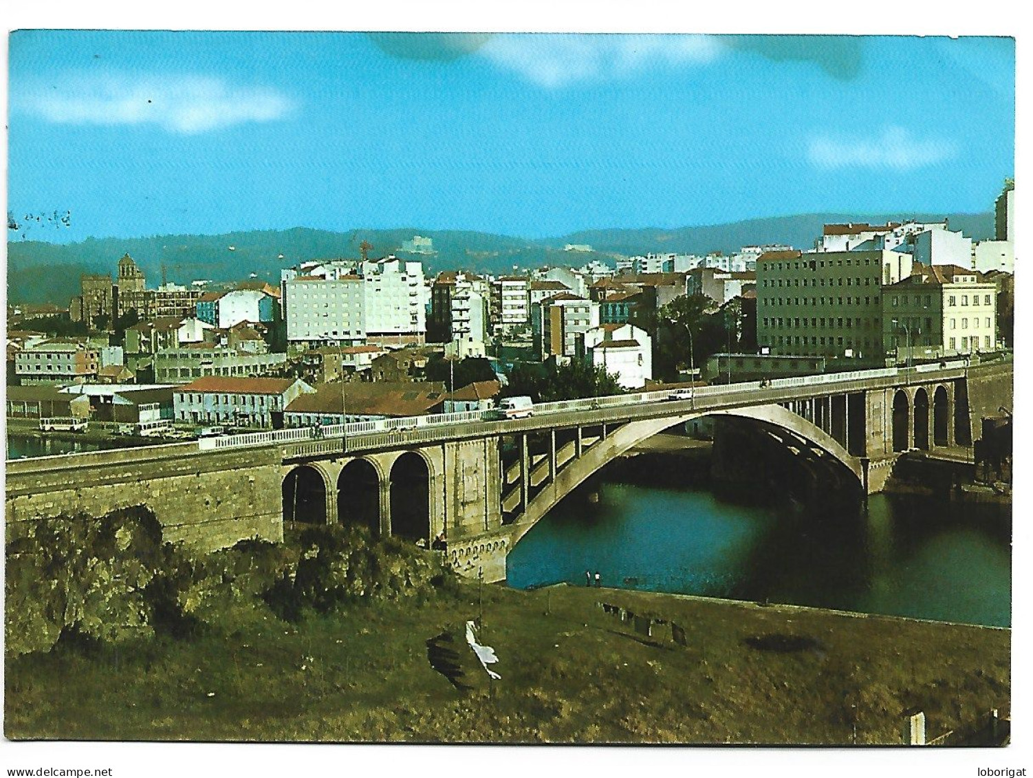 PUENTE DE LA BARCA / BARCA BRIDGE.-  PONTEVEDRA..- ( ESPAÑA) - Pontevedra