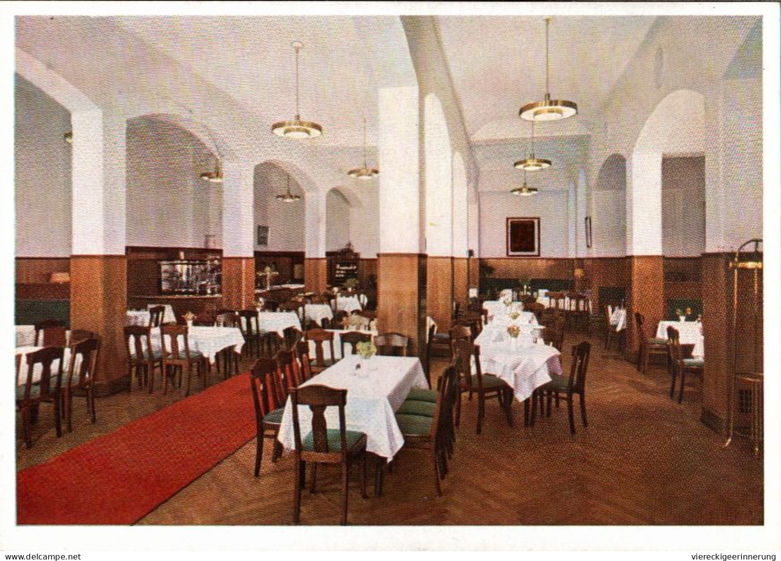 ! Ansichtskarte Hamburg Rothenbaum, Gaststätte Im Curio Haus, Sonderstempel Europa 1951 - Mitte