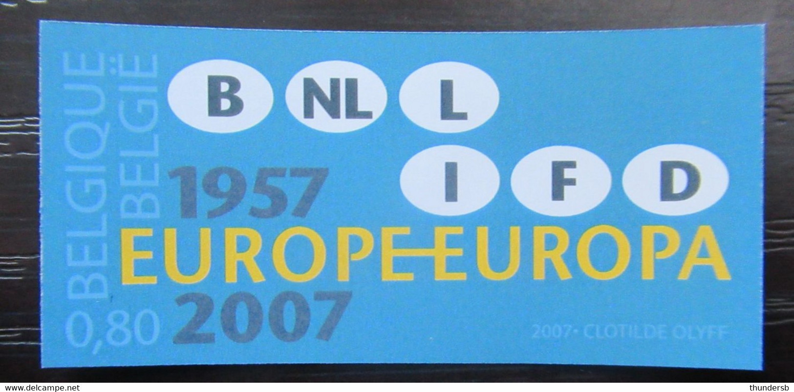 3635 '50 Jaar Europa' - Ongetand - Côte: 40 Euro - 2001-…