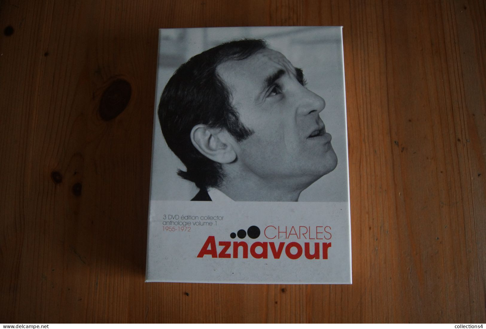 CHARLES AZNAVOUR ANTHOLOGIE 1955 1972 COFFRET COLLECTOR 3 DVD + CARTES - Musik-DVD's