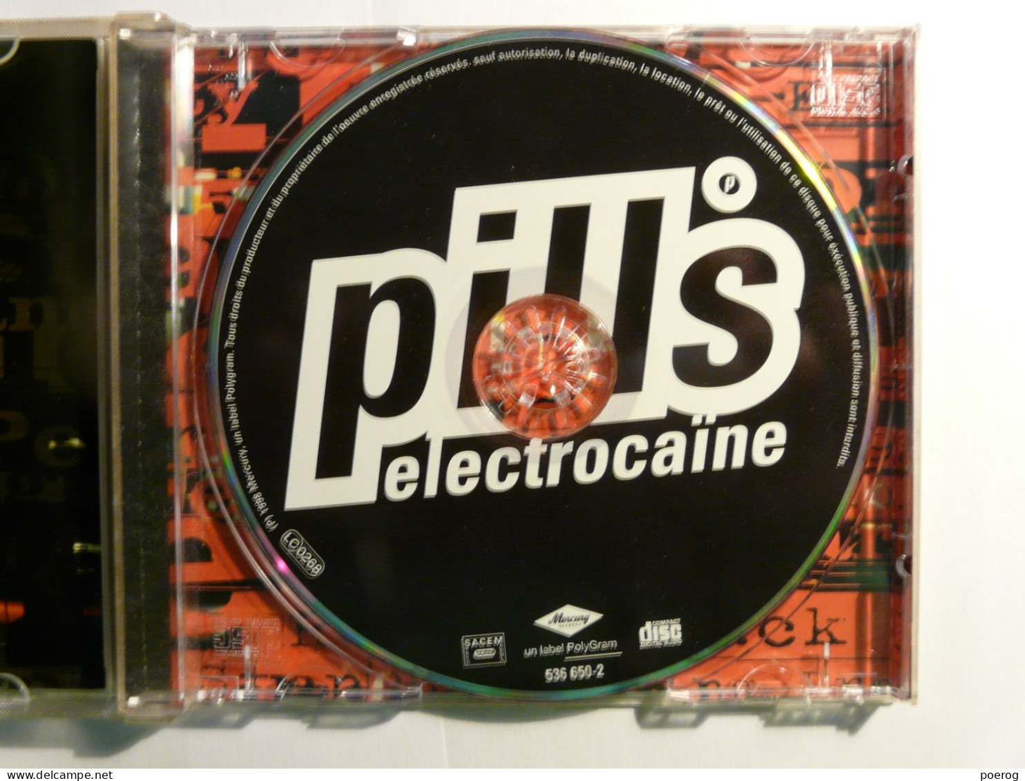 CD - PILLS - ELECTROCAINE - 1998 - Other - English Music