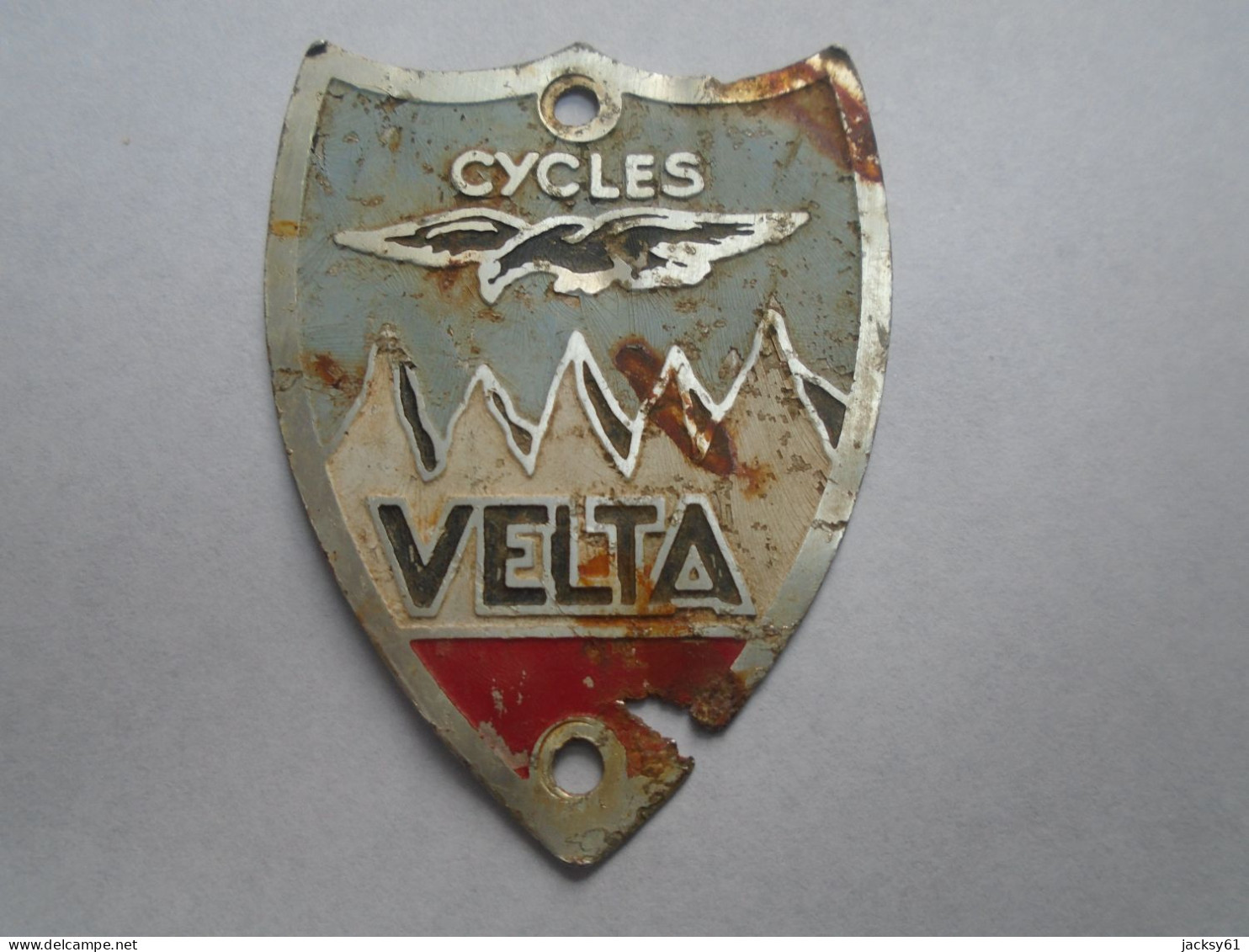 Plaque Vélo - Cycles  VELTA - Plaques D'immatriculation