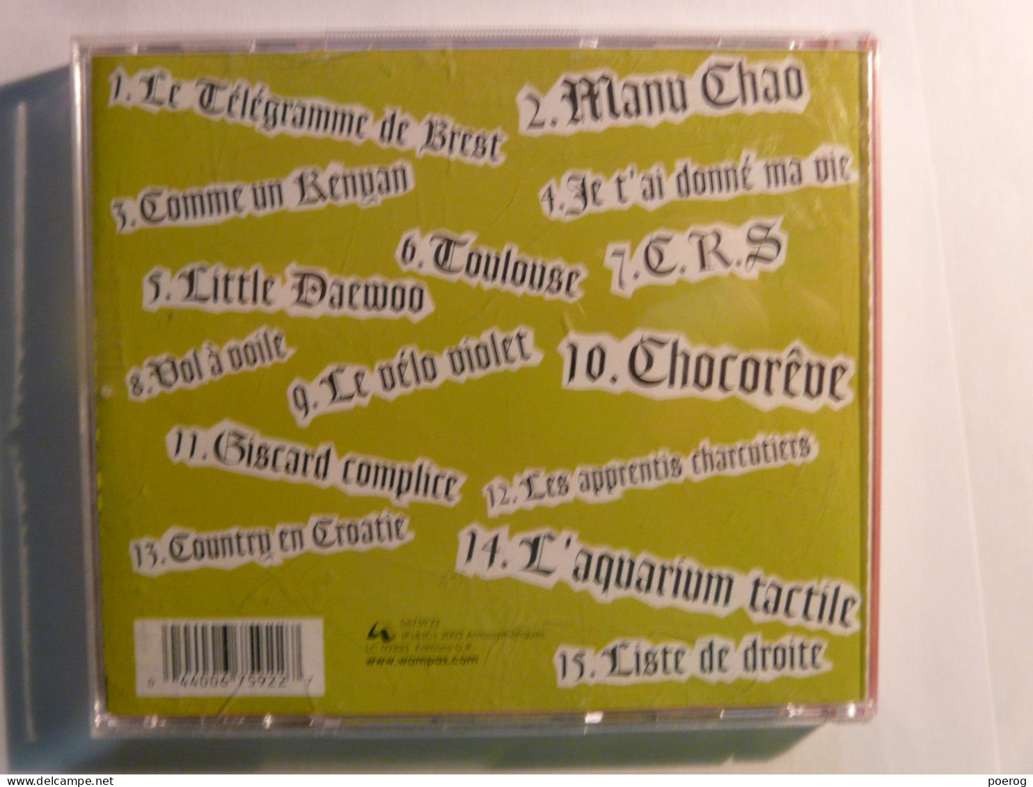 CD - LES WAMPAS - NEVER TRUST A GUY WHO AFTER HAVING BEEN A PUNK IS NOW PLAYING ELECTRO - 2003 - Punk