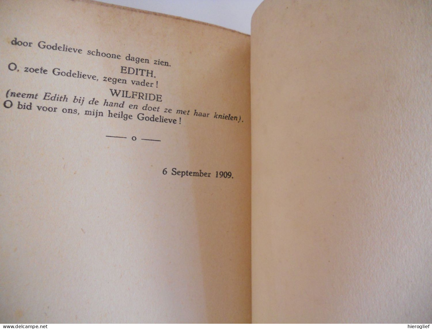 GODELIEVE VAN GISTEL Gedramatiseerde Legende XIe Eeuw Door Dr. Eugeen Van Oye Torhout Guido Gezelle Brugge Abdij Heilige - Histoire