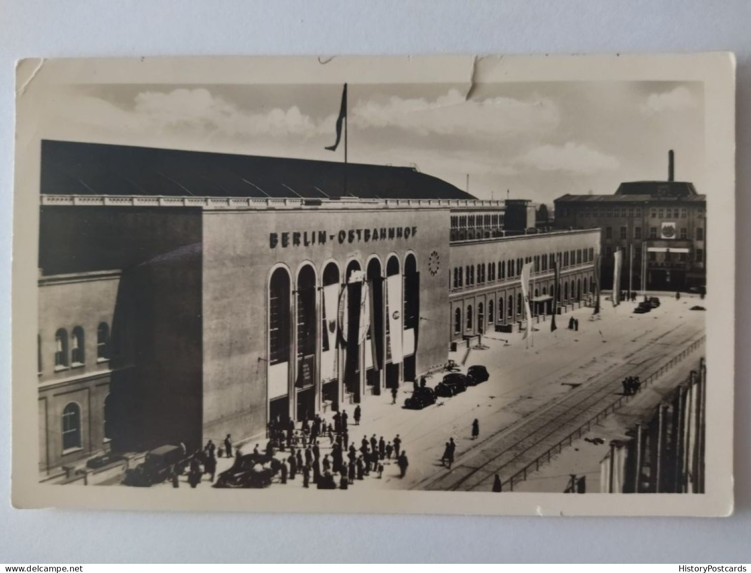 Berlin-Ostbahnhof, Staatsempfang, Alte Autos, DDR, 1951 - Friedrichshain