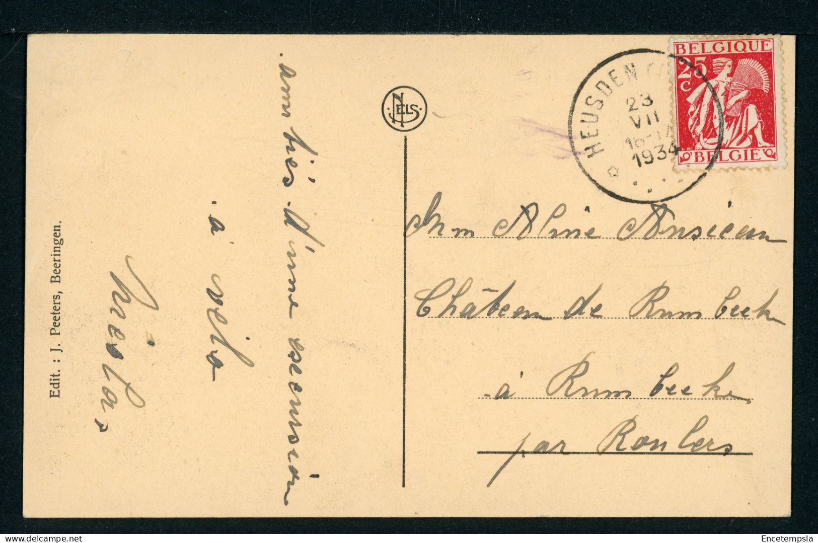 CPA - Carte Postale - Belgique - Heusden - Pensionnat Des Ursulines (CP24010) - Heusden-Zolder