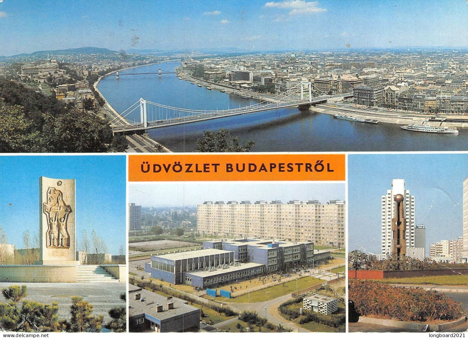 HUNGARY - PICTURE POSTCARD Ca 1979 - PFORZHEIM/DE / 693 - Briefe U. Dokumente