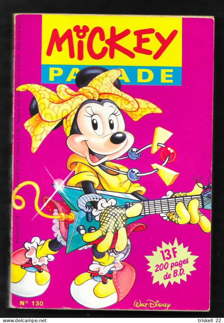 Mickey Parade N° 130 (année 1990) : Minnie Et Une Guitare - Mickey Parade