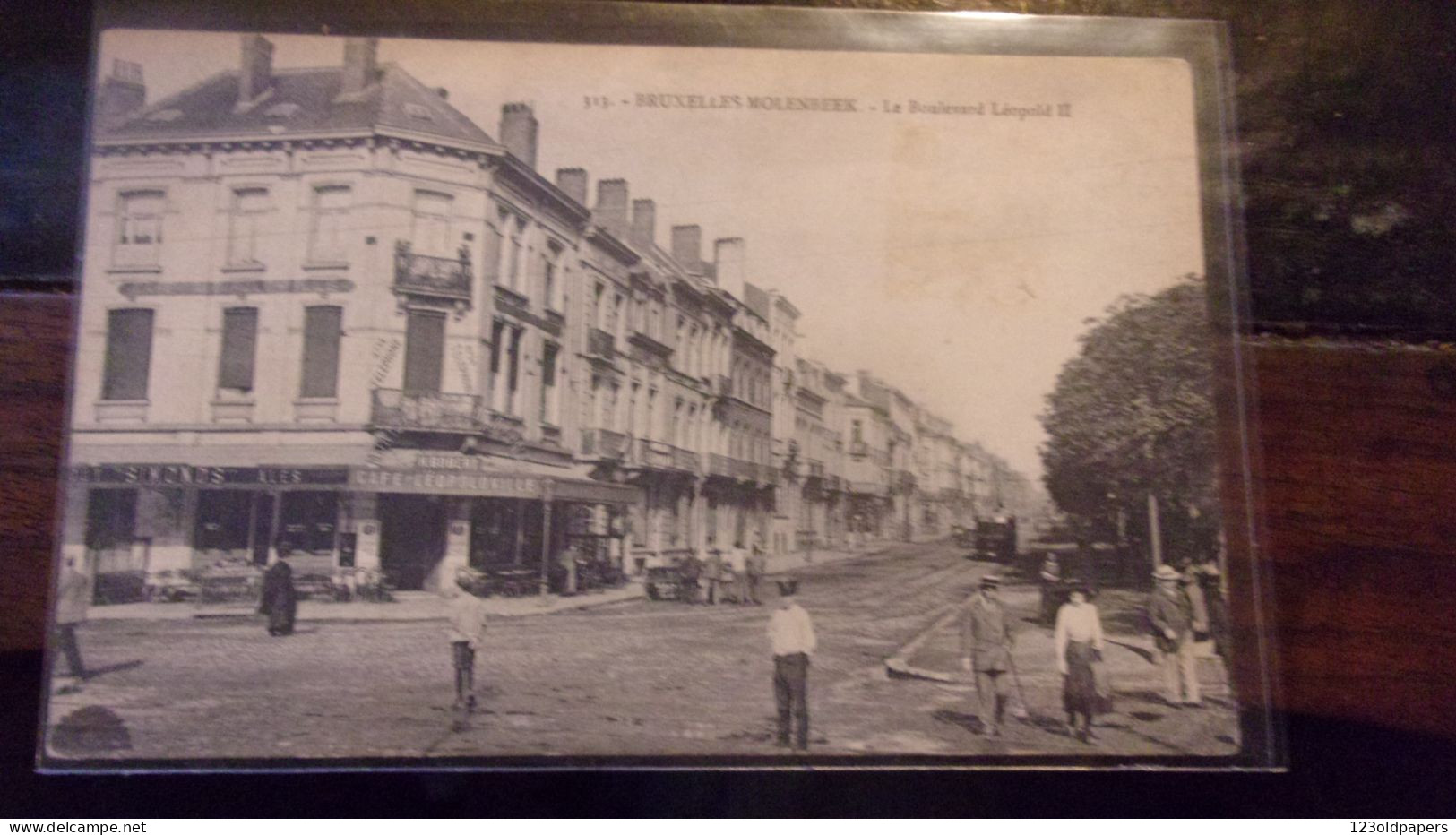 BRUXELLES MOLENBEEK BOULEVARD LEOPOLD II  H GOBERT CAFE LEOPOLDVILLE - Sonstige & Ohne Zuordnung