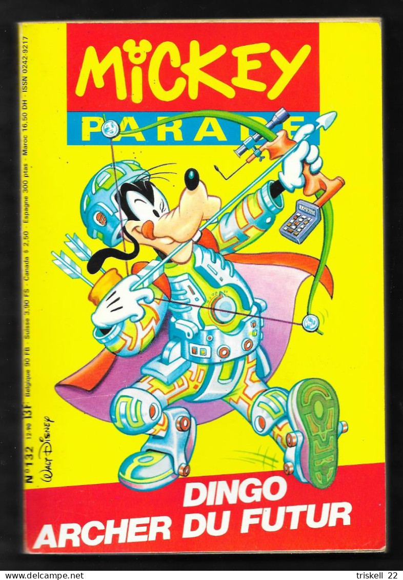 Mickey Parade N° 132 (année 1990) : Dingo Archer Du Futur - Mickey Parade