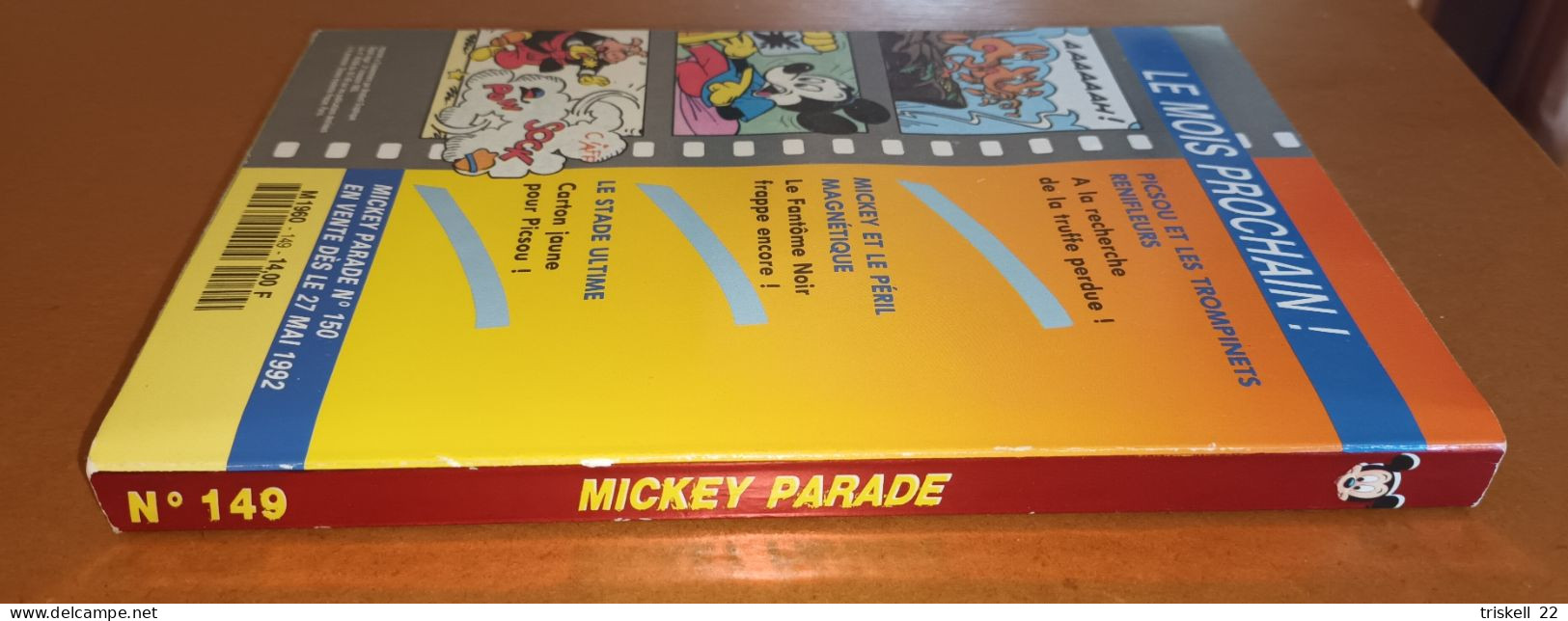 Mickey Parade N° 149 (année 1992) : Donald : Au Feu - Mickey Parade