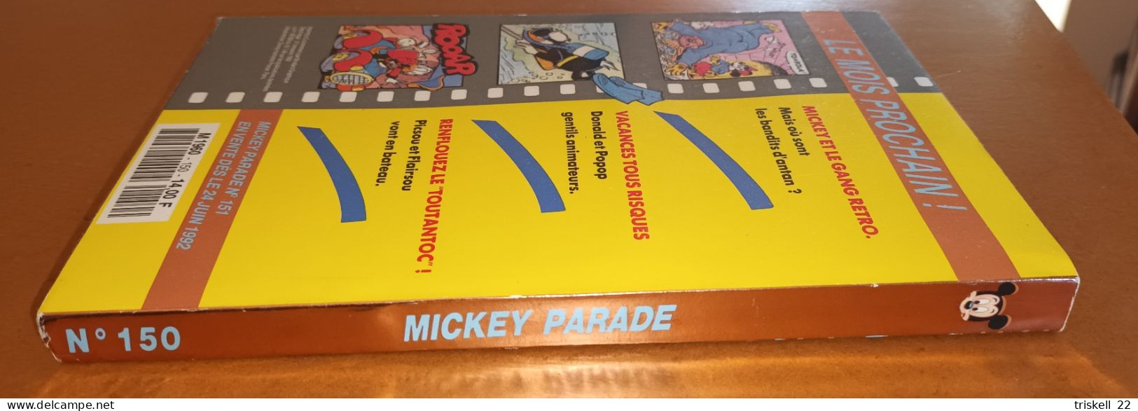 Mickey Parade N° 150 (année 1992) : Gare Au Trompinets - Mickey Parade