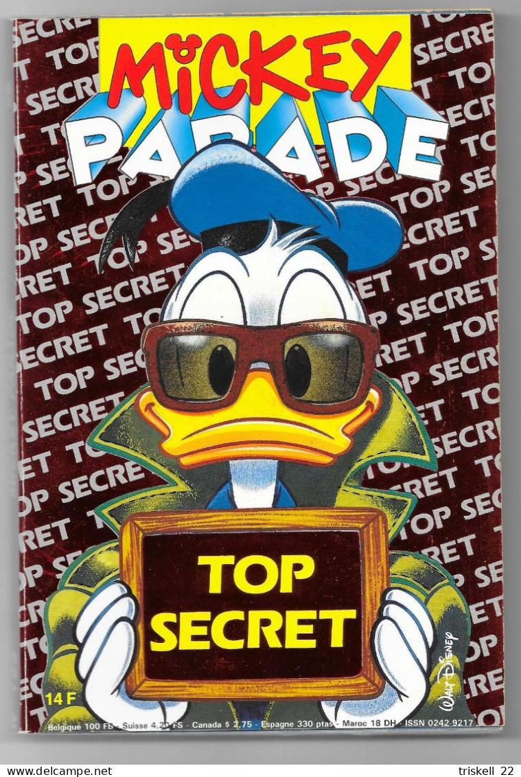 Mickey Parade N° 153 (année 1992) : Top Secret - Mickey Parade