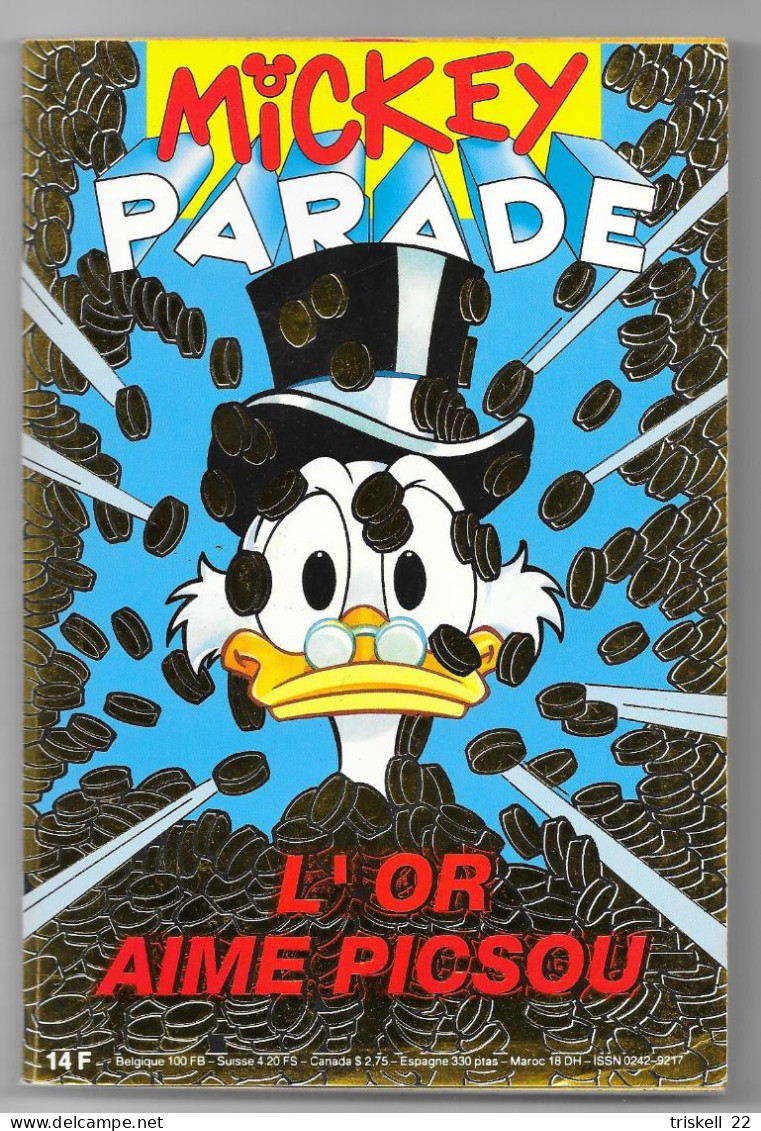 Mickey Parade N° 155 (année 1992) : L'or Aime Picsou - Mickey Parade