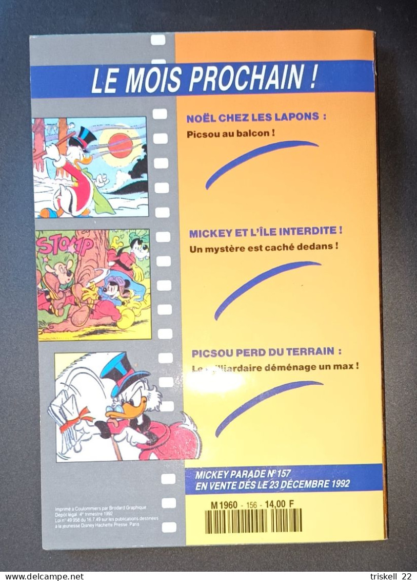 Mickey Parade N° 156 (année 1992) : Donald Crève L'écran - Mickey Parade