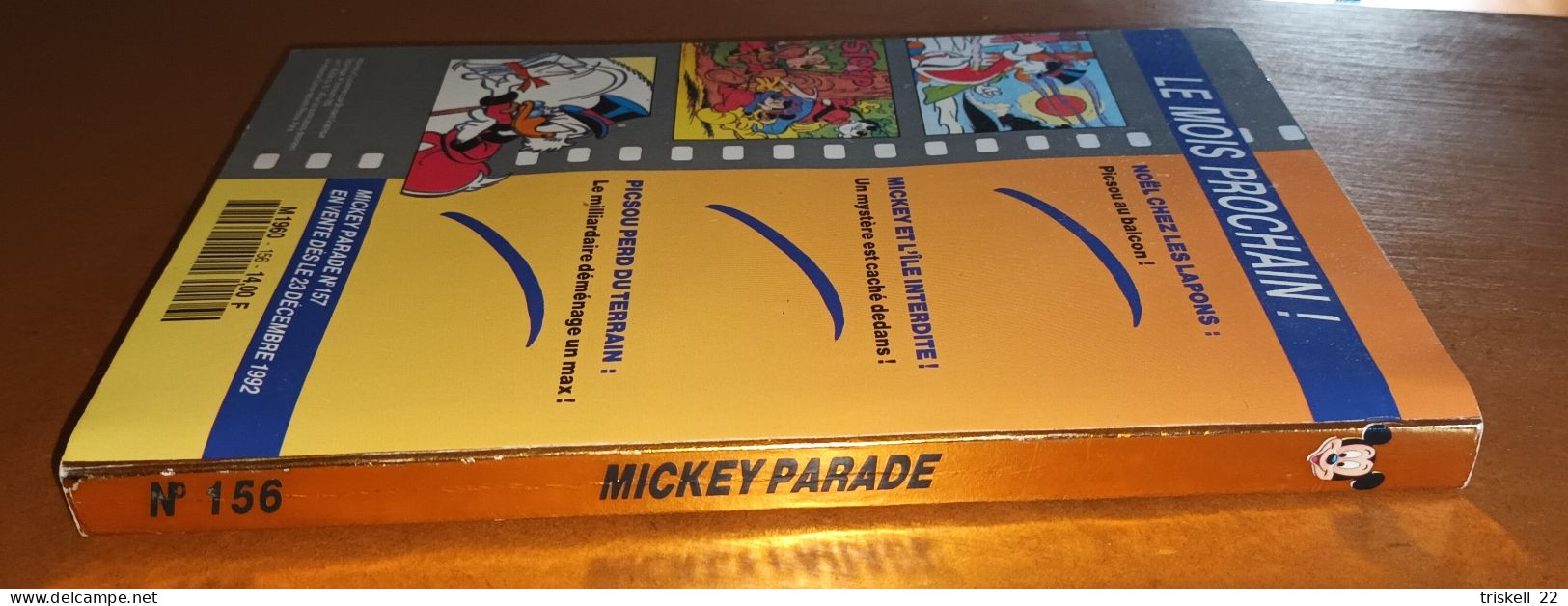 Mickey Parade N° 156 (année 1992) : Donald Crève L'écran - Mickey Parade