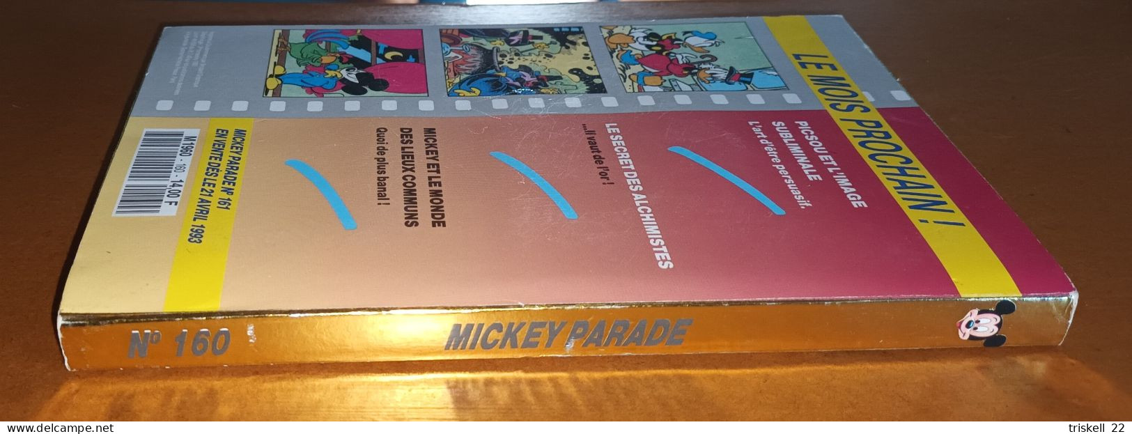 Mickey Parade N° 160 (année 1993) : Le Fantôme Du Sachem - Mickey Parade