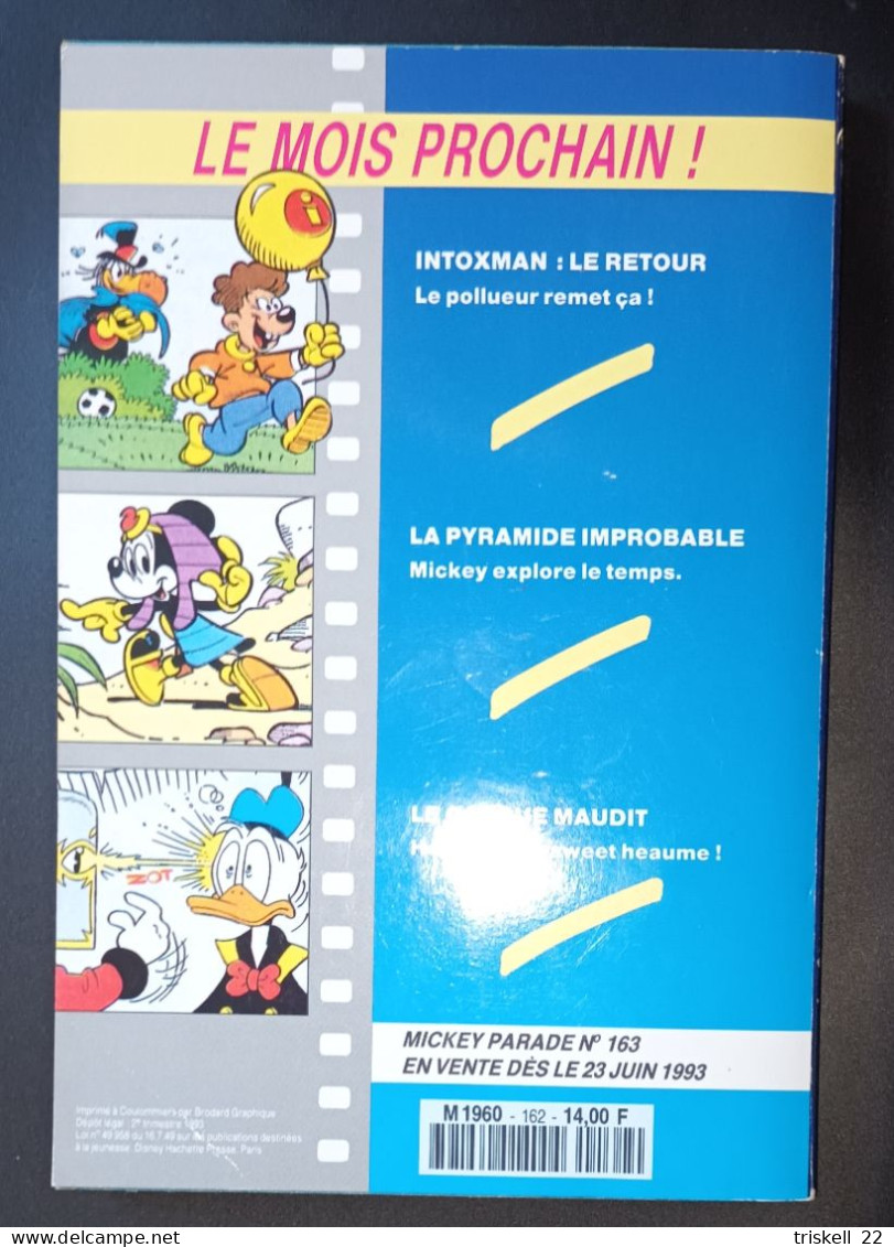 Mickey Parade N° 162 (année 1993) : Mickey Et Les Espions - Mickey Parade