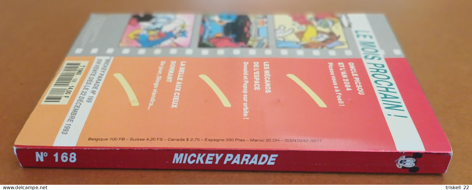 Mickey Parade N° 168 (année 1993) : Dingo L'incorruptible - Mickey Parade