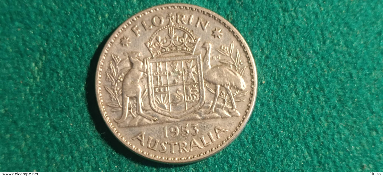 AUSTRALIA Florin 1953 - Colecciones