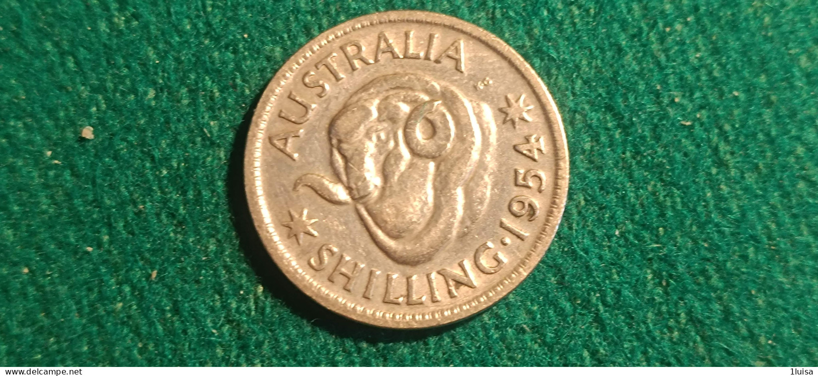 AUSTRALIA Shilling 1954 - Colecciones